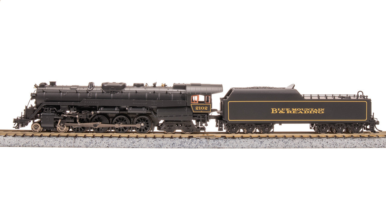 Broadway Limited 7408 N Reading T1 4-8-4 Steam Loco - Sound/DC/DCC & Smoke #2102