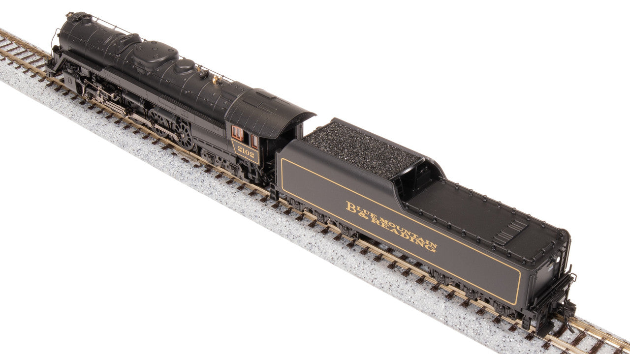 Broadway Limited 7408 N Reading T1 4-8-4 Steam Loco - Sound/DC/DCC & Smoke #2102