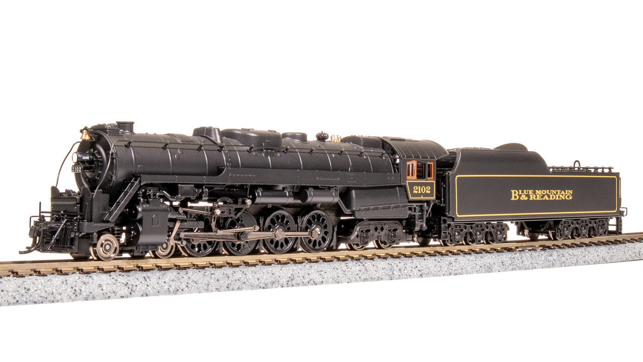 Broadway Limited 7408 N Reading T1 4-8-4 Steam Loco - Sound/DC/DCC & Smoke #2102