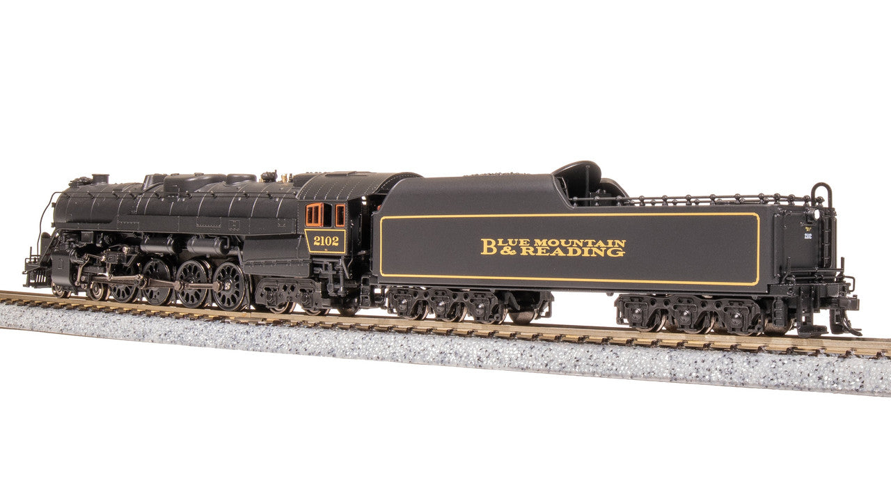 Broadway Limited 7408 N Reading T1 4-8-4 Steam Loco - Sound/DC/DCC & Smoke #2102