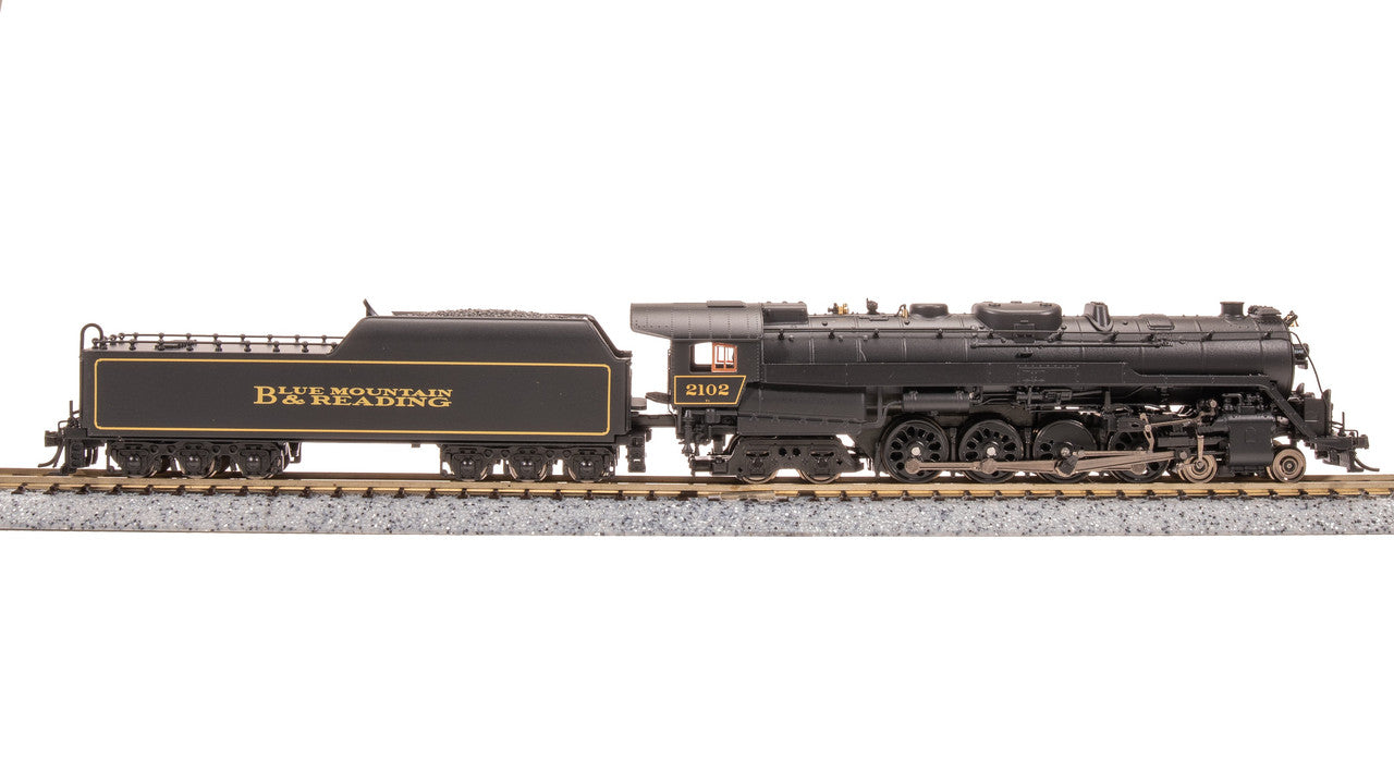 Broadway Limited 7408 N Reading T1 4-8-4 Steam Loco - Sound/DC/DCC & Smoke #2102