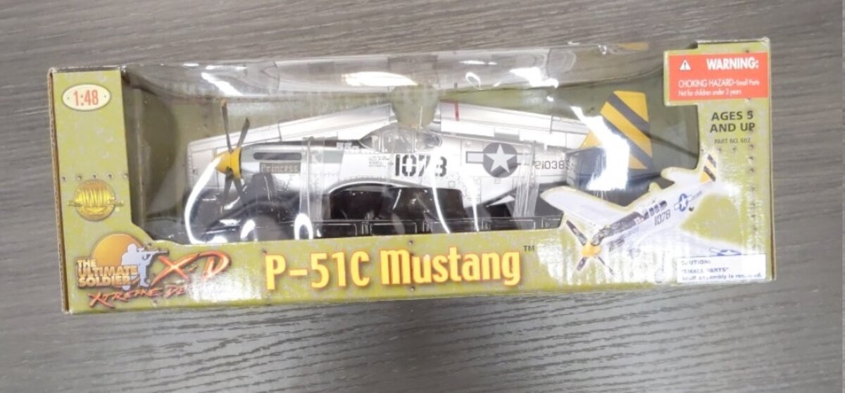 The Ultimate Soldier 00602 1:48 P-51C Mustang  Military Plane
