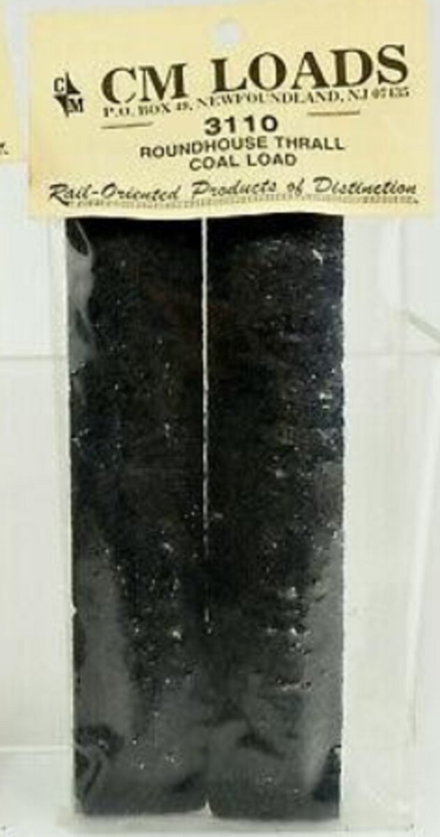 CM Loads 3110 HO Coal Load- MDC Thrall Gondola (Pack of 2)