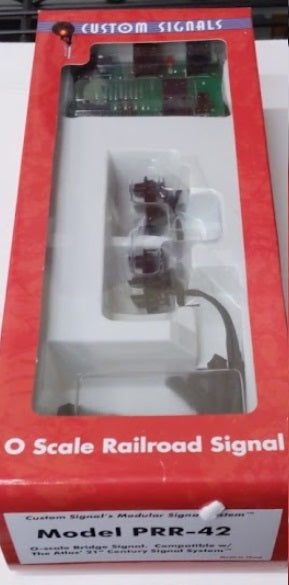 Custom Signals PRR-42 O Scale Bridge Signal