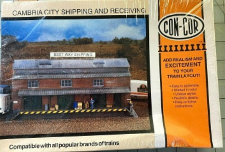 Con-Cor 691 N Scale Cambria City Shipping and Receiving Kit