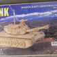 Heavy Machines 1508/1510 2 Puzzles 3-D Woodcraft Construction Tank & Cruiser