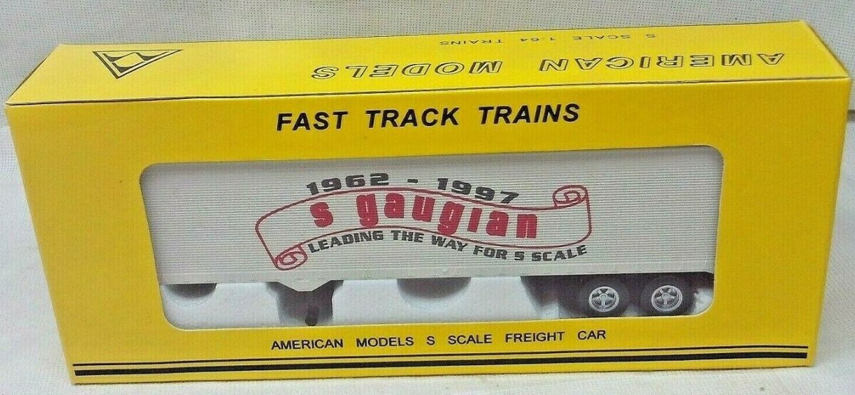 American Models S Scale S Gaugian 40' Semi-Trailer 35th Anniversary