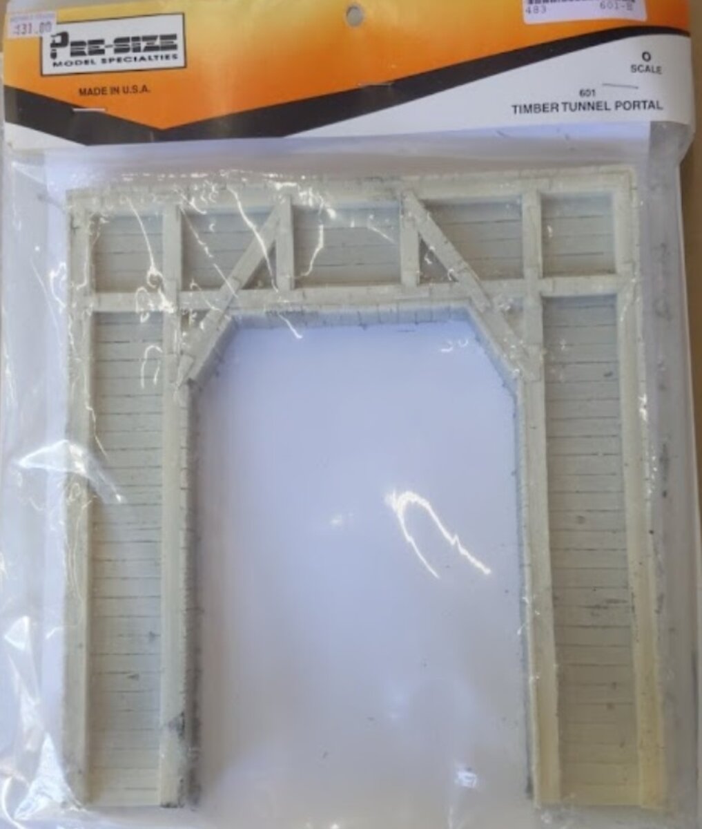Pre-Size 601-E O Scale Timer Tunnel Portal