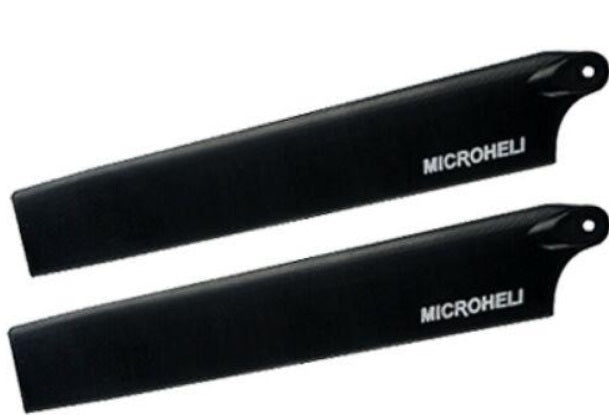 Microheli MH-300X030BK Plastic Tail Blade 47 mm. Black