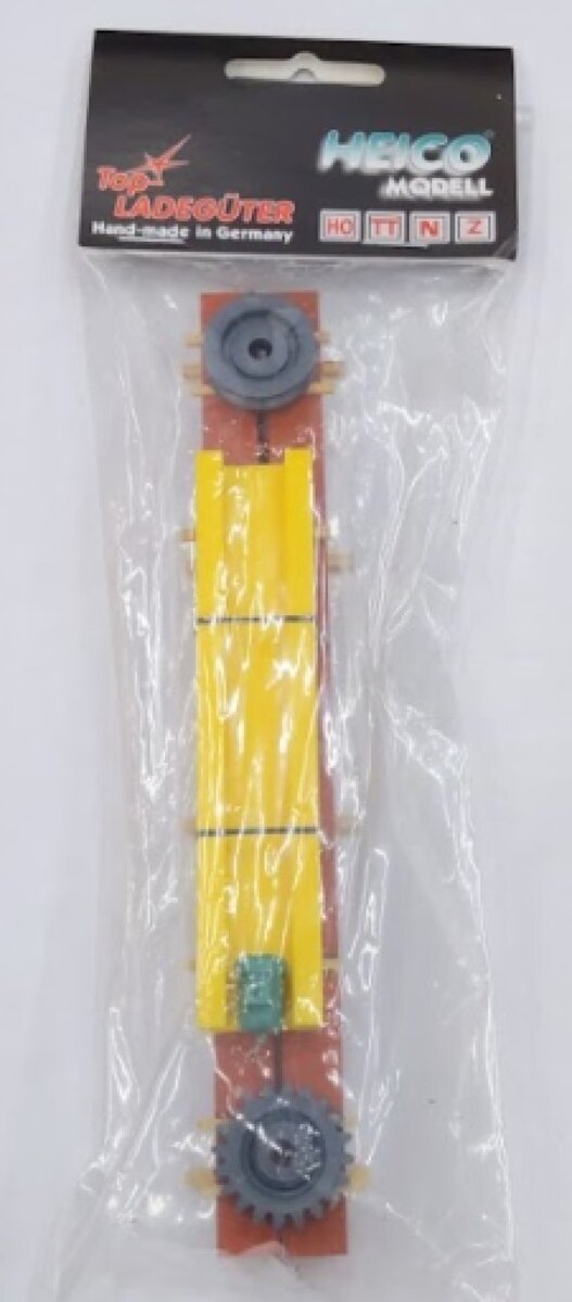Heico Modell 871836 HO Baldwin Crane and Parts Load