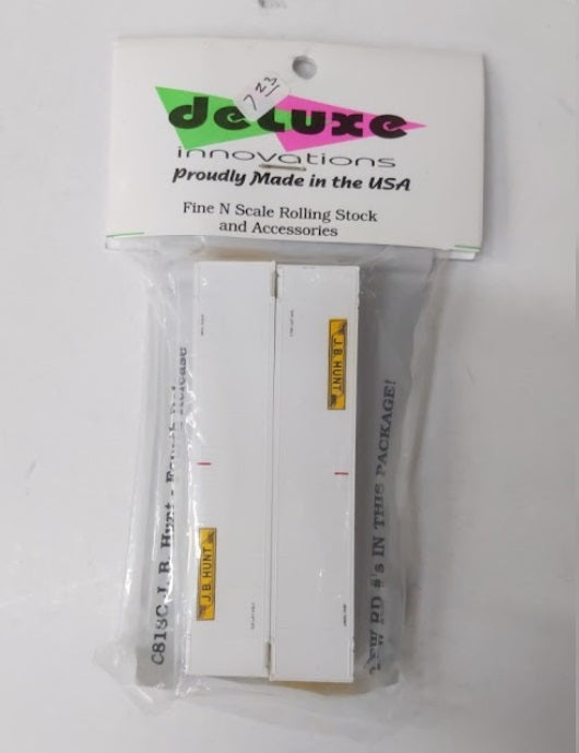 Deluxe Innovations C818C N Scale JB Hunt Containers