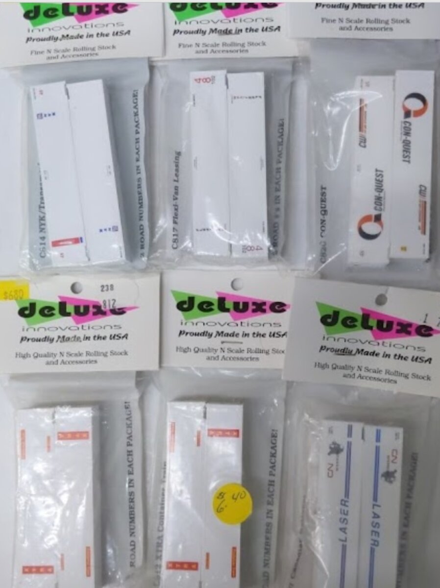 Deluxe Innovations L-16 Lot of 5 N CSX, CSL 48