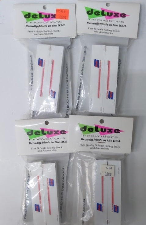 Deluxe Innovations L-17 Lot of 4 N Containers 48" BN America