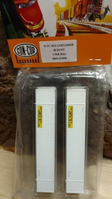 Con-Cor 0004-053006 N 53' Container J.B. Hunt (Pack of 2)