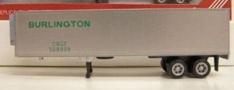 Herpa CBQZ508794 HO Burlington 40' Nose Mount Reefer Trailer #2