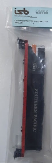 Iowa Southern Belt HO #5331 Southern Pacific Custom Painted Locomotive Shell