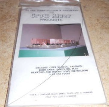 Crow River 202 HO RR Car Float Fittings & Hardware Kit
