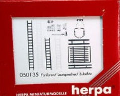 Herpa 050135 HO Fire Engine Accessories Set  Detail Parts