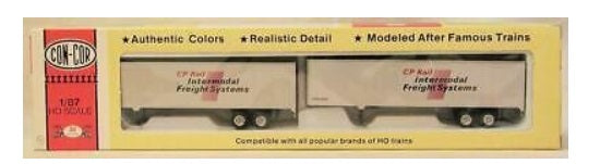 Con-Cor 0004-008205 HO CP Rail Intermodal Freight Systems 45' Rivet Side Trailer