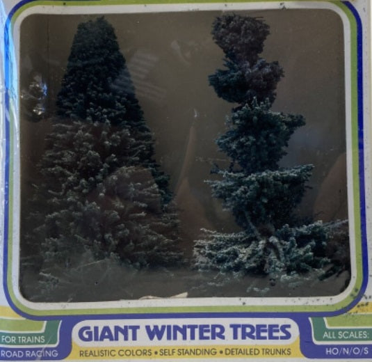 Life Like 1008 HO/N/O/S Giant Winter Trees (Box of 2)