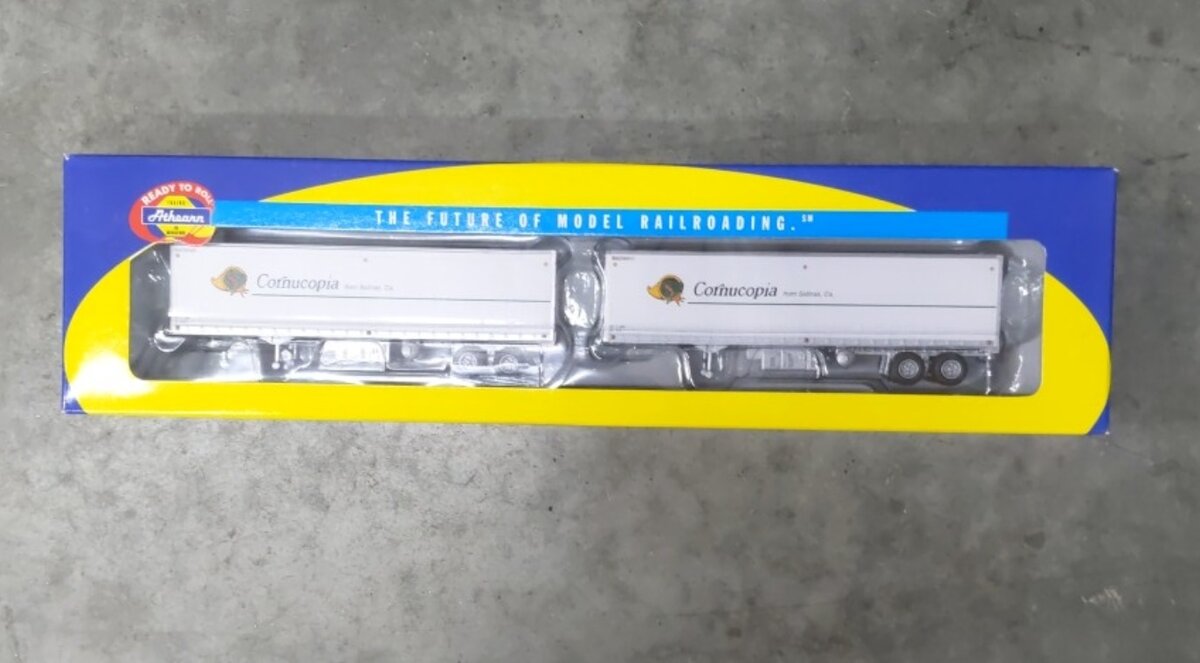 Athearn 70477 HO Scale Cornucopia 40' Trailers BRAZ 584281, 584311