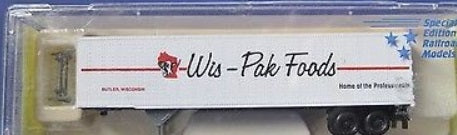 Railroad Models 710 N Wis-Pak Foods Atlas 45' Trailer Special Edition