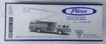 GranSpot Pierce 107 1:87 Arrow Chassis W/55 Foot Snorkei Metal Kit