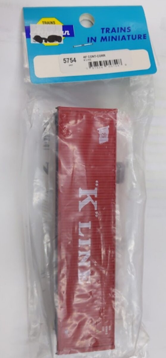 Athearn 5754 HO 40' K-Line Container