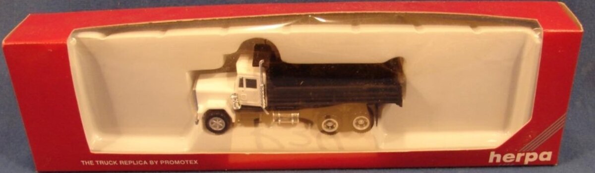 Herpa 6252 HO White Dump Truck