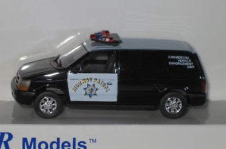 E-R Model Importers 040-92452 HO Commercial Vehicle Enforcement Van Highway