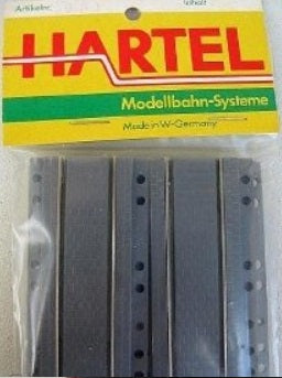 Hartell 48011 HO Strait Trolly Train Track (Pack of 4)