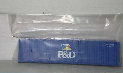 Athearn 5756 HO P&O 40' Container Corrugated
