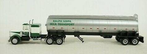 Herpa HO Ralph Serpa Milk Transport Tanker Tractor Trailer