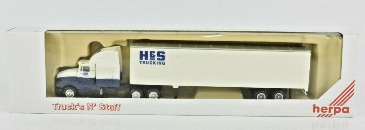 Herpa 515 HO Truck's N' Stuff H & S Trucking Kenworth T600
