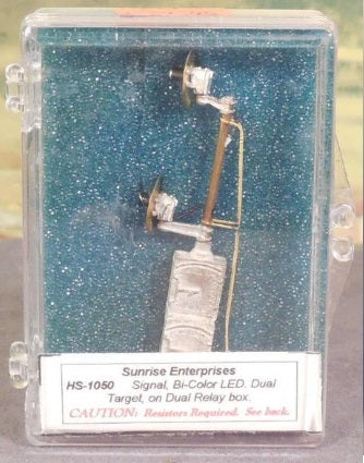 Sunrise HS-1050 HO Signal Bi-Color LED Dual Target