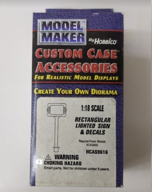 Hobbico HCA9610 1:18 Model Maker Lighted Drive-In Sign