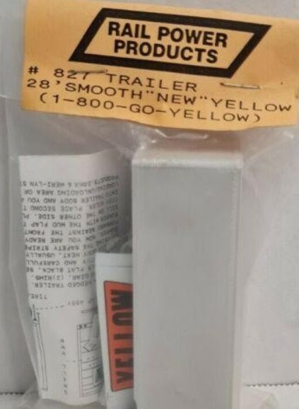 Rail Power 827 HO 28' Smooth 