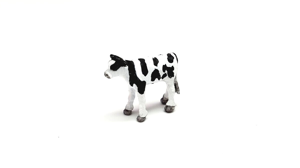 All Scale Miniatures 1600978 N Calf Figure (Pack of 5)