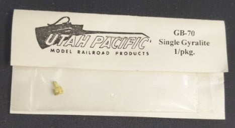 Utah Pacific Models RR Product GB-70 HO Single Gyralite Brass