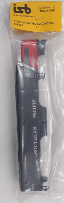 Iowa Southern Belt HO #6051 Southern Pacific Custom Painted Locomotive Shell