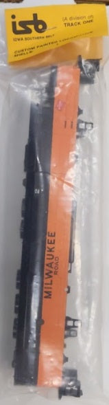 Iowa Southern Belt HO #2 Milwaukee Road Custom Painted Locomotive Shell TrackOne