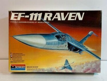 Monogram 5435 1:72 EF-111 Raven Aircraft Kit