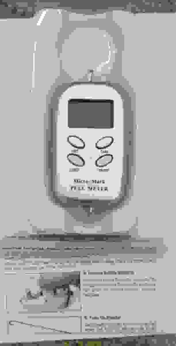 Micro-Mark 84708 Digital Pull Meter for All Scales