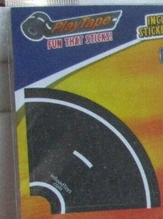 PlayTape 6259 HO Sticker Sheets of Curves (Pack of 2)