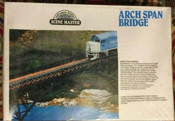 Scene Master 8213 HO Arch Span Bridge Kit