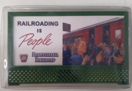 Town & Country Hobbies T258 O Railroading Is People Billboard