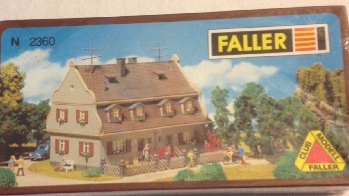 Faller 2360 N Scale Garden City Subdivision Building Kit