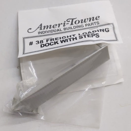 Ameri-Towne 38 O Scale Freight Loading Dock W/Steps