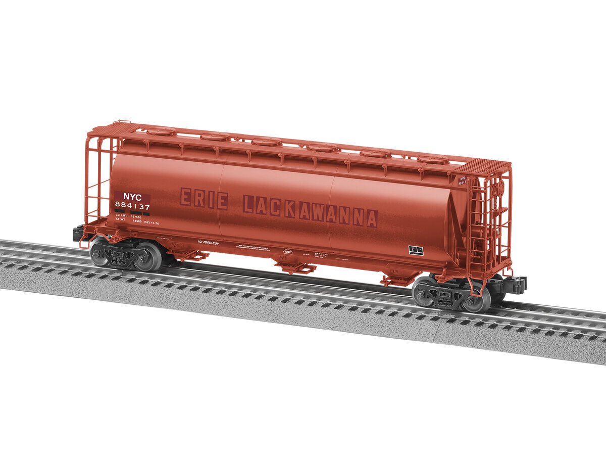Lionel 2226100 O CSX (EX EL) Cylindrical Covered Hopper #884137
