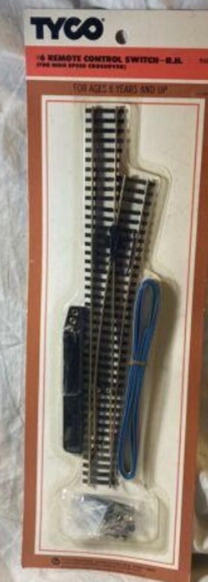 Tyco 968 HO #6 Remote Control Switch Right Hand